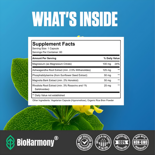BioHarmony® Cortisol Health - 60 Capsules